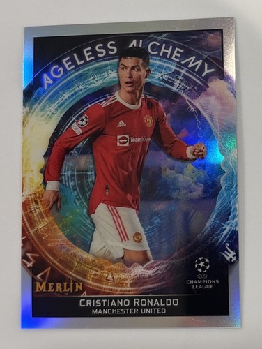 2021-22 Topps Merlin Collection Chrome Ageless Alchemy Cristiano Ronaldo