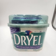 NEW Dryel At Home Dry Cleaning Starter Kit 4 Loads 16 Garments Clean Breeze