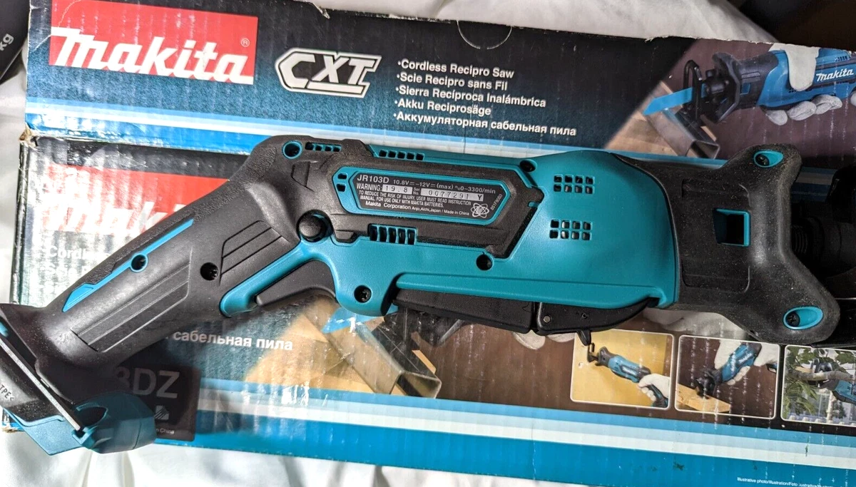 Makita JR103D 12V Volt CXT Cordless Mini Reciprocating Saw New |