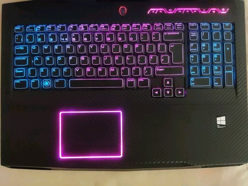 17 inch Alienware M17XR3 Core i7 CPU 16GB RAM 1TB Storage HDD and SSD - Afbeelding 7 van 11