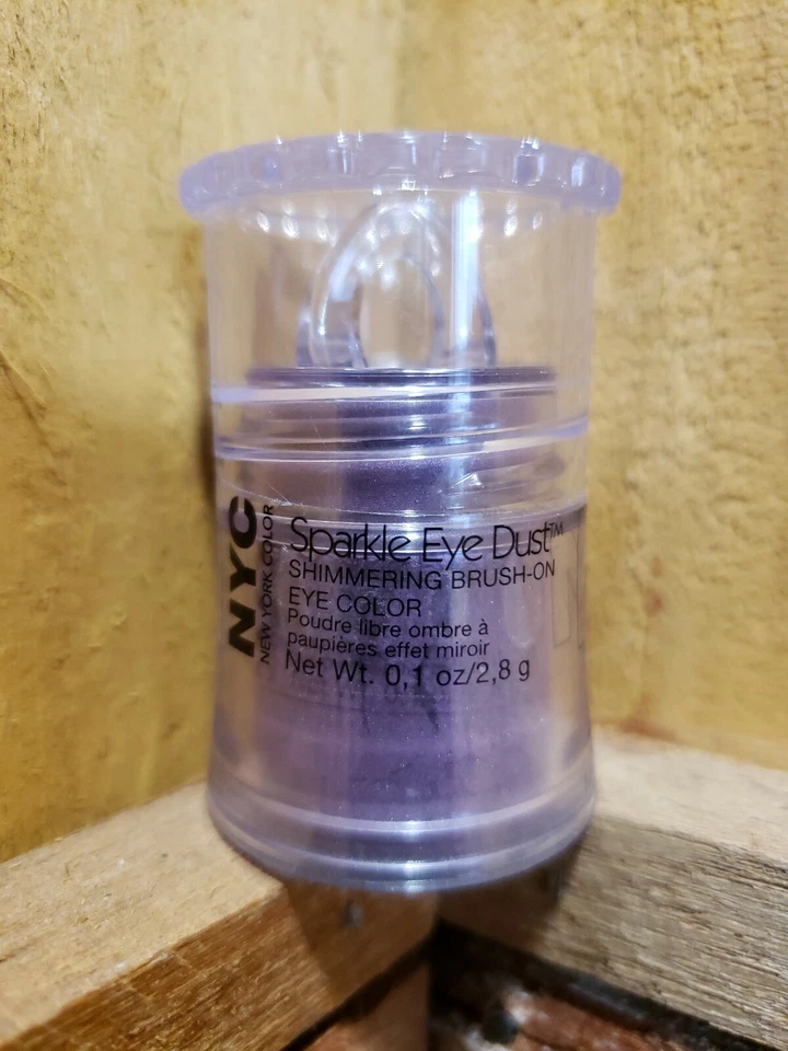 NYC Sparkle Eye Dust Shimmering Brush On Eye Powder 899 Lilac Sensation Lot of 2 - Image 4 of 4
