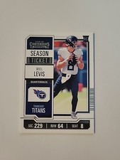 2023 Panini Contenders Football Season Ticket Rookie Will Levis F1