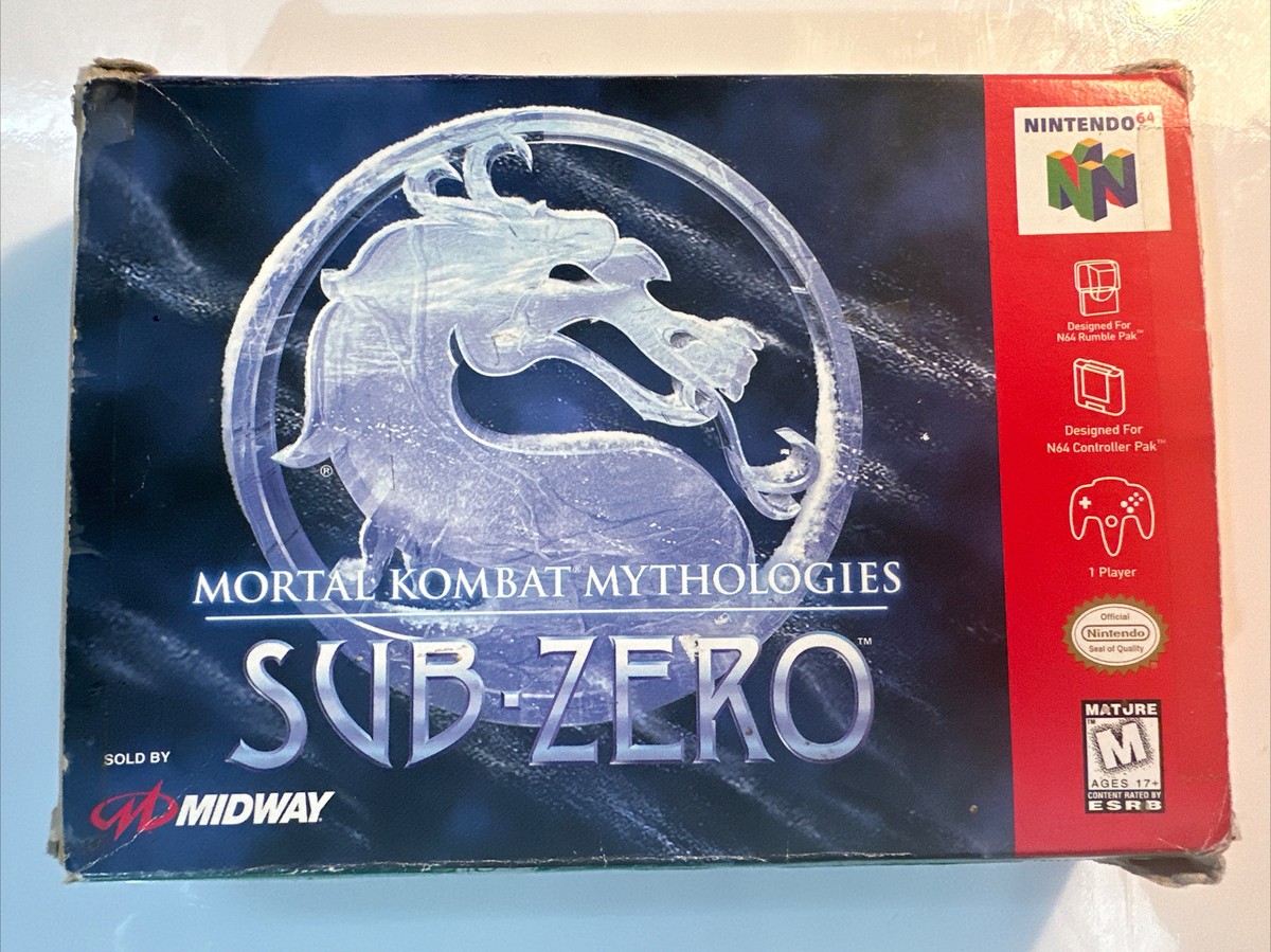 北米版PS　MORTAL KOMBAT MYTHOLOGIES SUBZERO Mortal Kombat Mythologies: Sub-Zero - Wikipedia