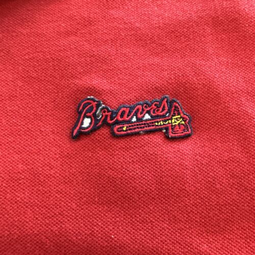 Red Ashworth Atlanta Braves Golfshirt Größe 4XL - Bild 3 von 4