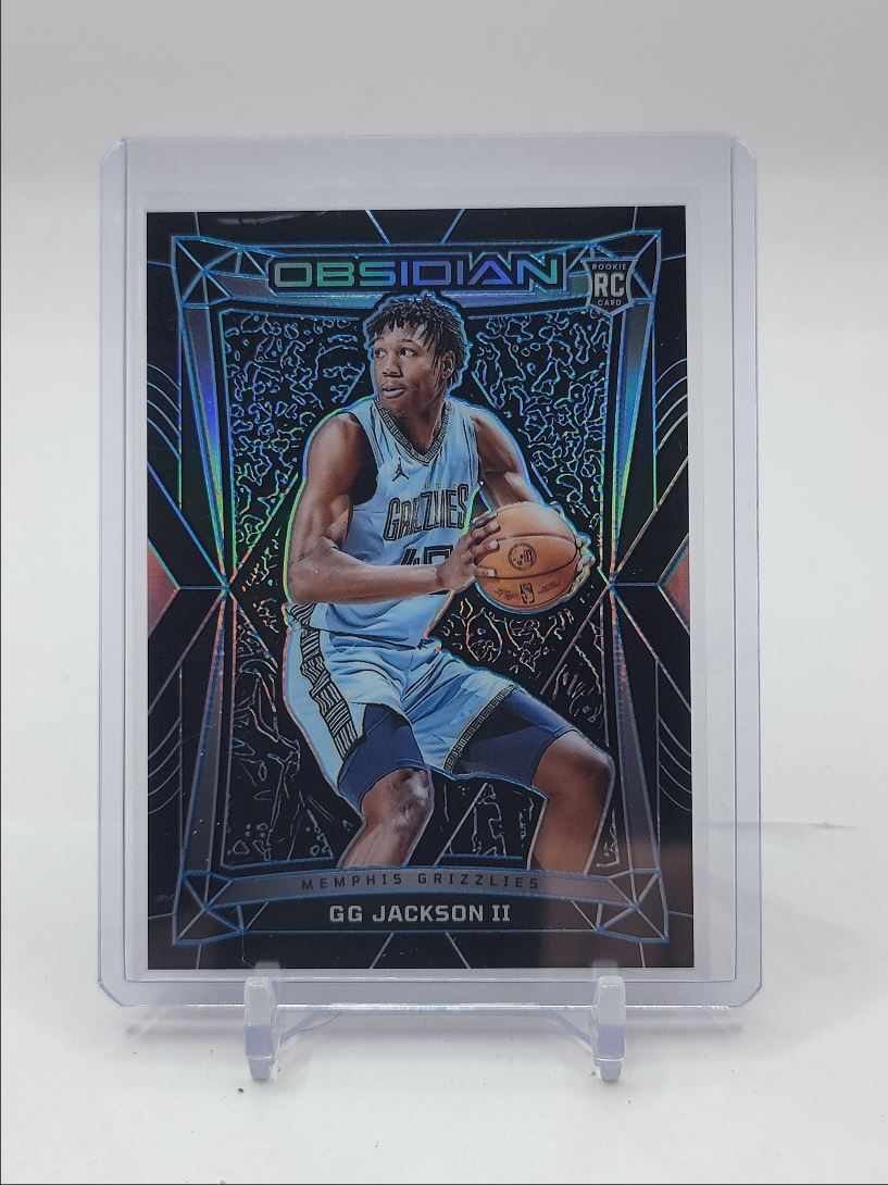 GG JACKSON II 2023-24 OBSIDIAN BLUE FOOD ROOKIE GRIZZLIES RC /30 Q1114