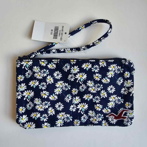 Bolsa Hollister Pulsera Margarita Flores Nueva con Etiquetas Blanco Marino - Imagen 3 de 6