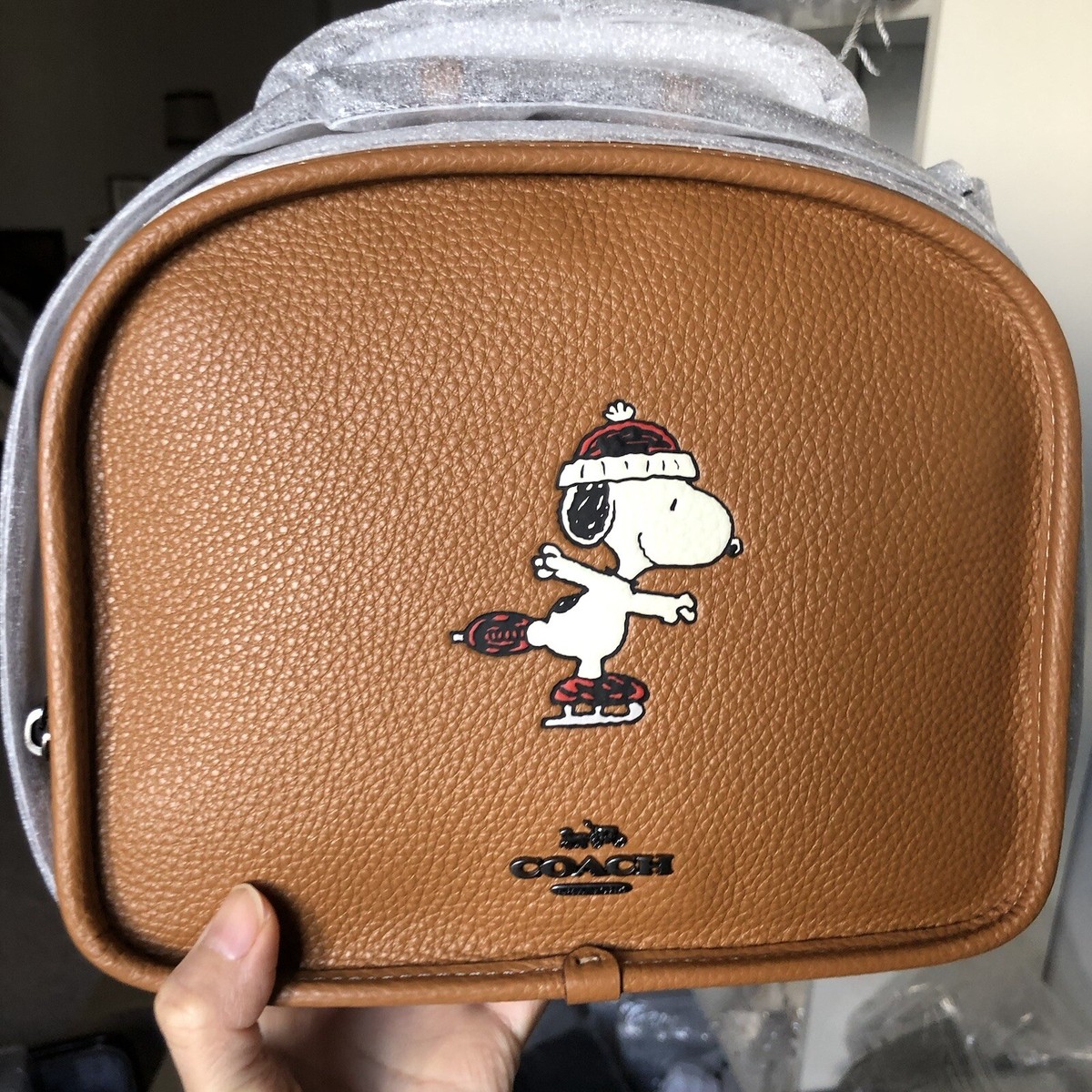 発送は8/4★COACH×PEANUTSバッグ★ COACH X PEANUTS SNOOPY mini POUCH from Japan | eBay