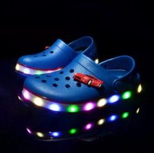6 US.24 EU. New Breathable SofT Children's Flashing Lighting LED Shoes.