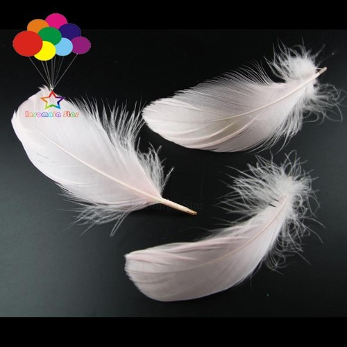 Diy 100 Pcs/Lot Colourful Goose feather 4-7cm 1-2 Inch Stage Props Dream Catcher - Picture 101 of 138