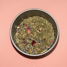 Sleep Serenity Herbal Organic Blend 60g Damiana Lavender Chamomile Rose