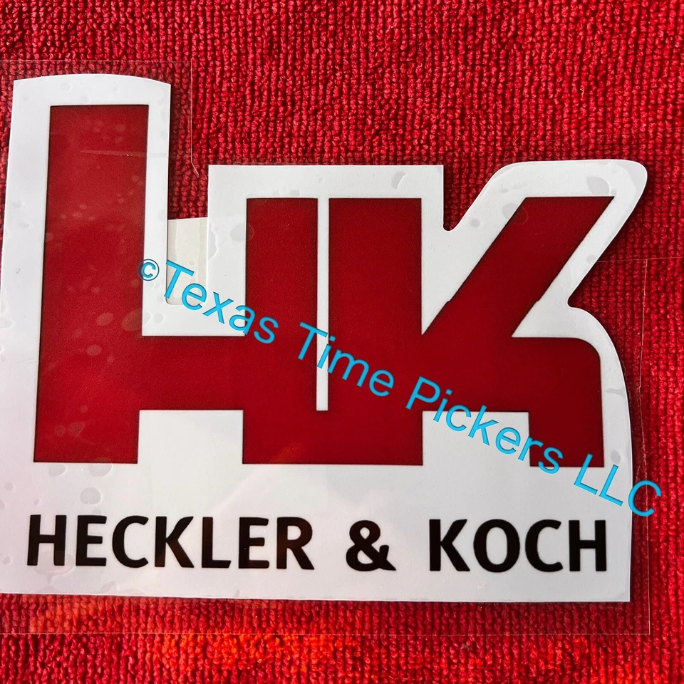 🔥HK Heckler & Koch Vinyl 6” Sticker Decal VP9 SP5K HK45 MR762 MP5 Gun AR-15 - Image 2 of 3