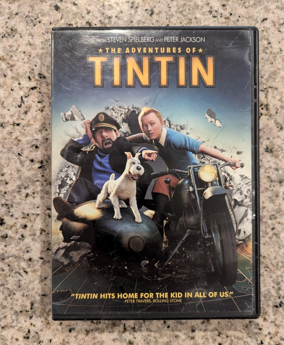 The Adventures of Tintin - DVD - Very Good - Jamie Bell,Daniel