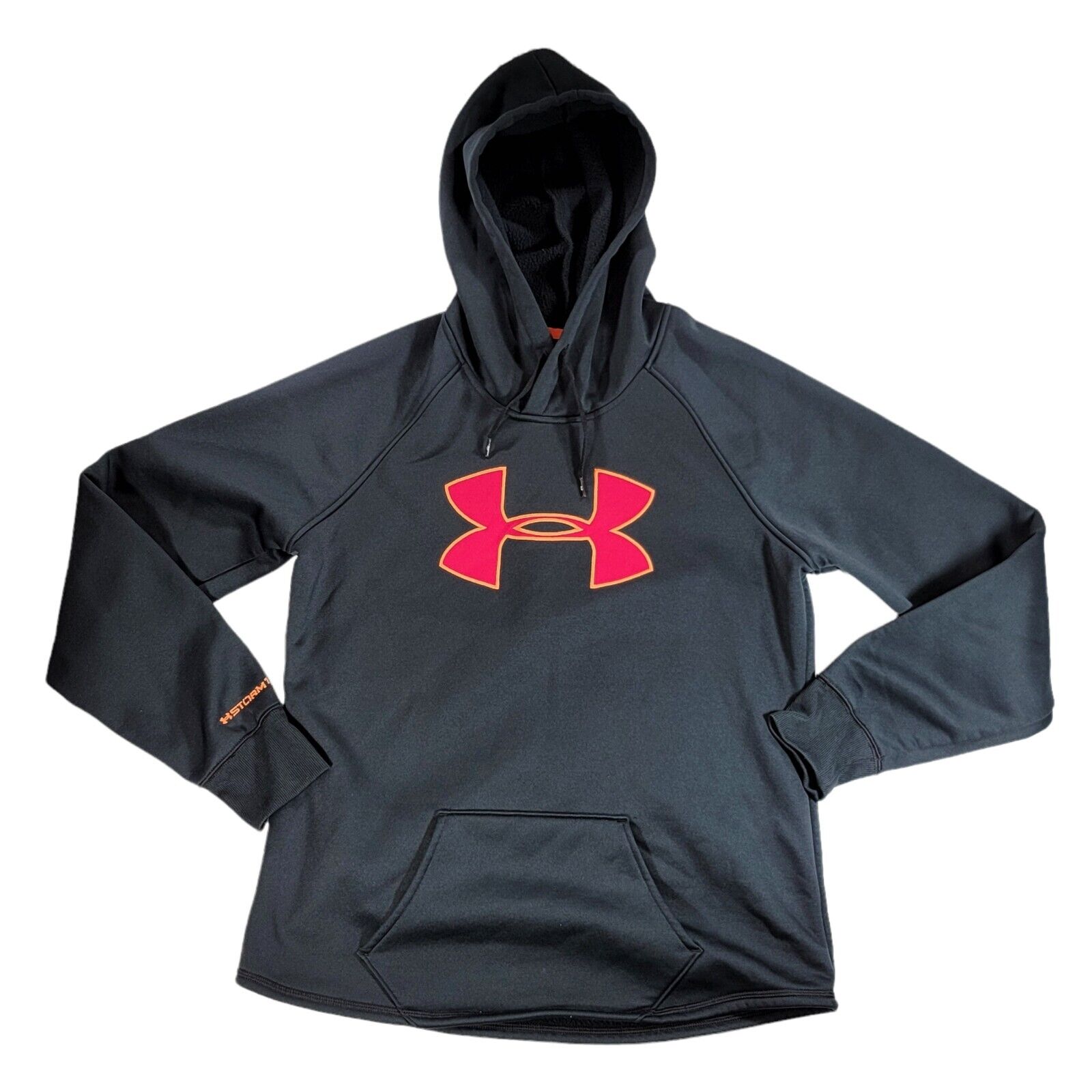 montón Ajustable escarcha Under Armour Storm 1 Hoodie Loose Mens Size M Black Orange Fleece Lined |  eBay