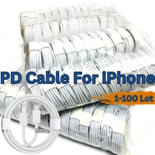 20W USB C To iPhone Cable For iPhone 14/13/12/11 PD Fast Cord 1X 100X Wholesale