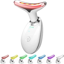 Facial Massager for Face and Neck,Red Light Therapy Wand,Face Tool for Skin Care