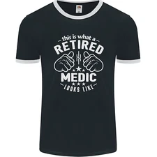 This Is What a Retired Medic Looks Like Mens Ringer T-Shirt FotL