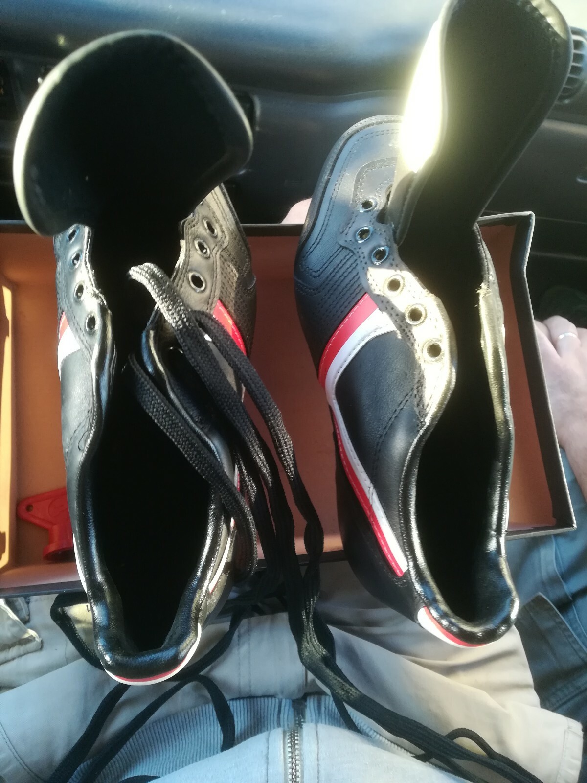 PANTOFOLA D’ORO Nuovo PANTOFOLA D'ORO Scarpe 38 Nero Vintage Calcio football schoes made Italy