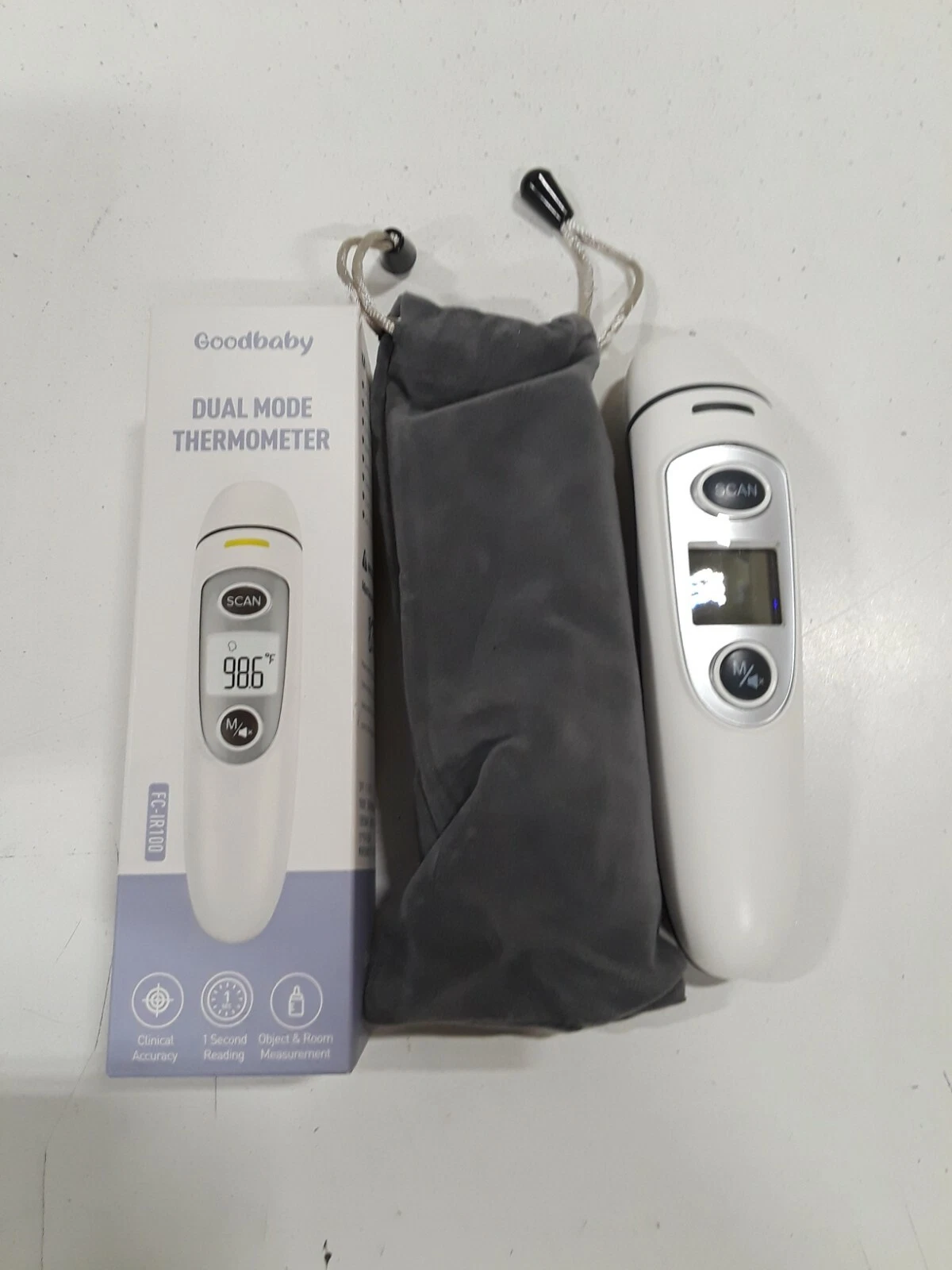 GoodBaby (FC-IR100) Dual Mode Forehead Thermometer (With Clinical Accuracy)
