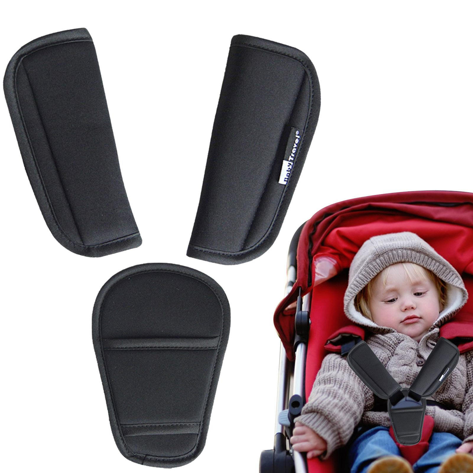 Seat Belt Cover Pad Accmor Baby Car Seat Shoulder Pads Hip