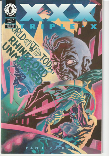 Juego completo Triple X #1,2,3,4,5,6,7/Arnold & Jacob Pander/Caballo oscuro/1994 - Imagen 4 de 7