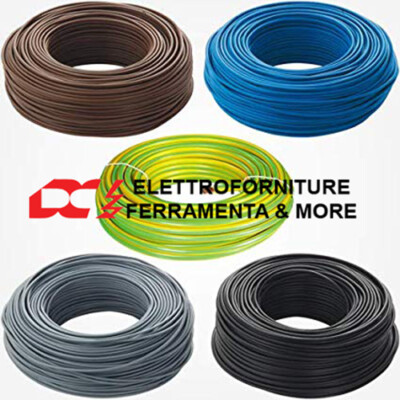 Cavo Auto 2,5 Mm&sup2; Rosso - 10 Metri Filo Elettrico FLRY-B Per Impianti Auto