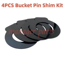4pc Bucket Pin Shim Kit 40*80*3MM for Excavator Cat Deere Kobelco Hitachi Case