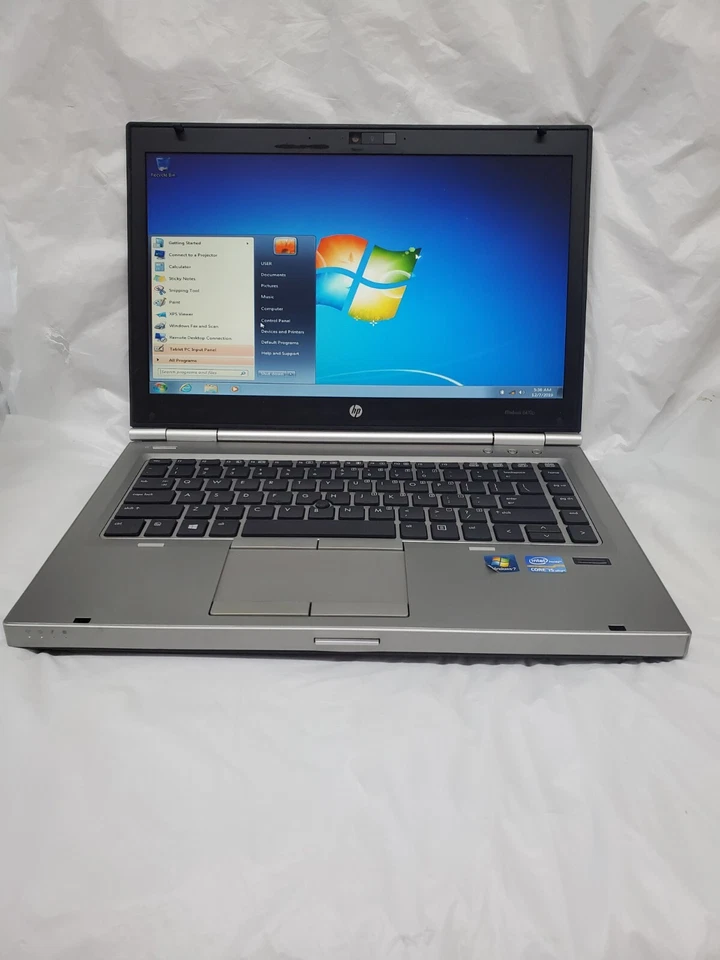 Portátil HP EliteBook I5 -3320M 14" Core i5 8GB RAM 256GB SSD Windows 7 2.60GHZ Foto 2 de 4