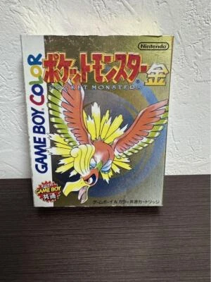 Pokemon Gold Nintendo Game Boy Color Japanese GBC Pocket Monster - Image 1 of 4