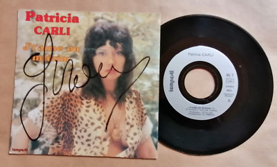 PATRICIA CARLI: Ich liebe dich in Interim / Grisaille Les Bains 7'' 45T TEMPESTI 42013