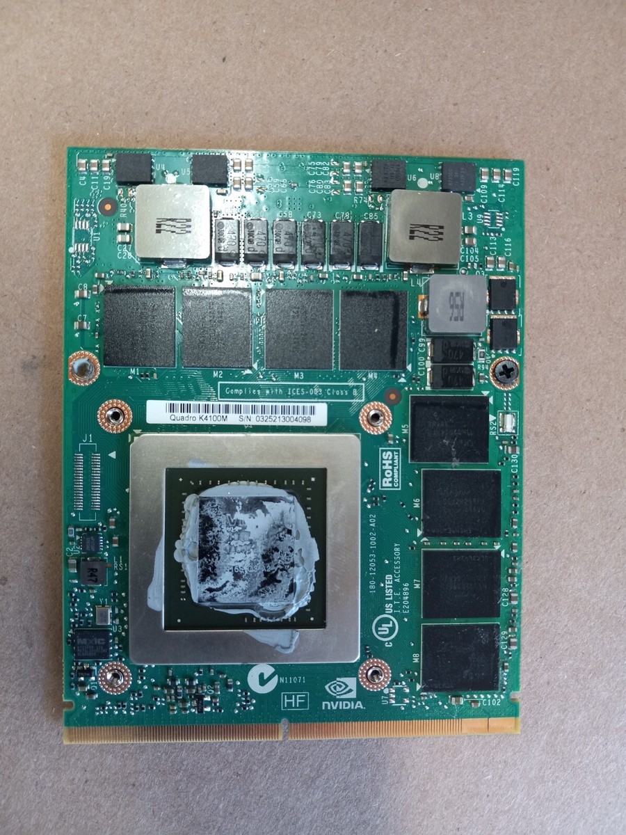 Quadro K4100m Nvidia Quadro 3100m Nvidia K4100m Quadro K4100m Top