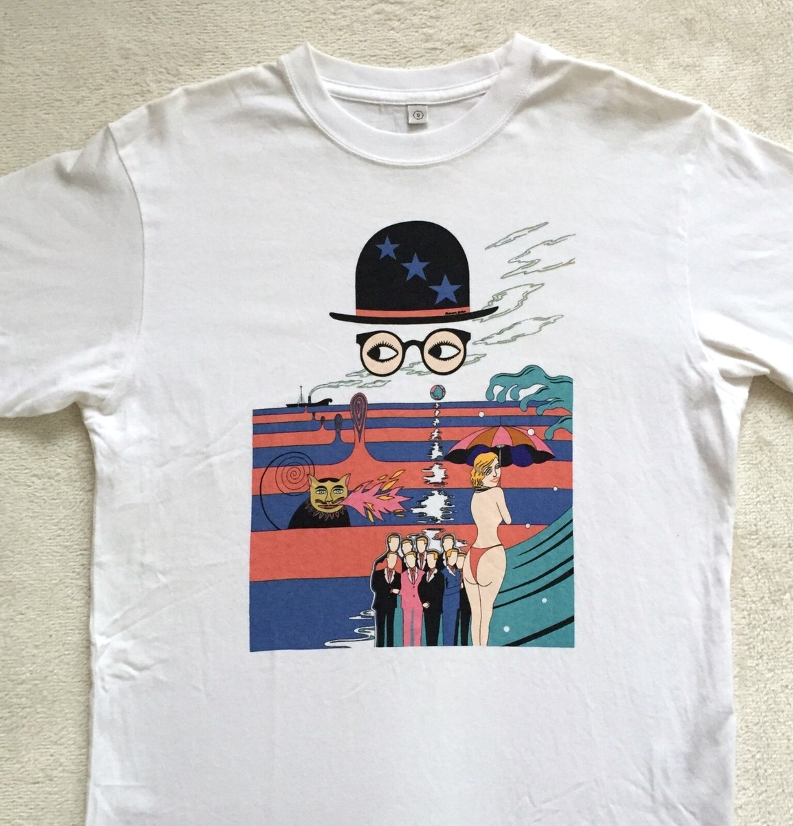 80〜90s ヴィンテージ オノヨーコ Tシャツ アートT 藤原ヒロシ MOMA 80〜90s ヴィンテージ オノヨーコ Tシャツ アートT 藤原ヒロシ