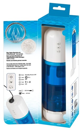 you2toys MASTURBATORE UOMO 3 Function Masturbator STROKING ROTATING VIBRATING - Foto 9 di 10