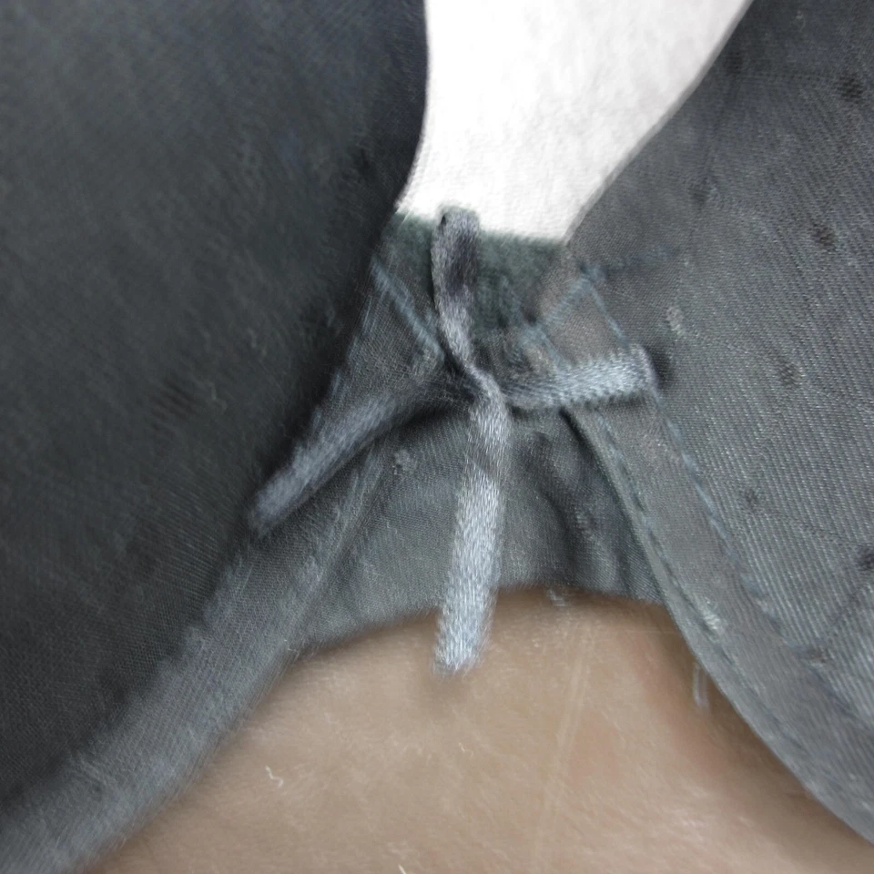 Бюстгальтер Jessica Simpson 36C черный с подкладкой на косточках регулируемая застежка сзади - Изображение 3 из 4