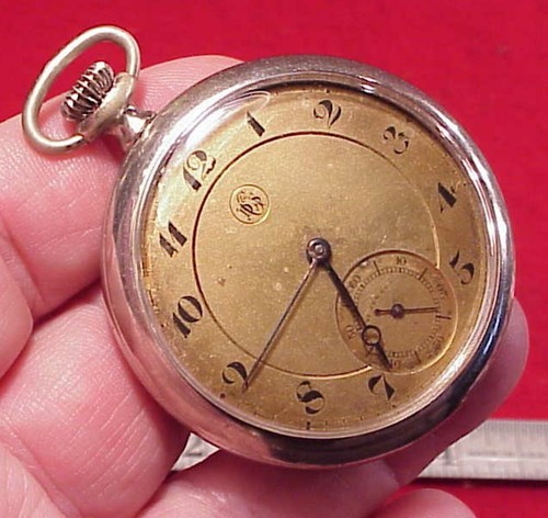 VINTAGE 16s Dietrich Gruen & Sons Premo 21j Mechanical Pocket Watch TICKaBIT