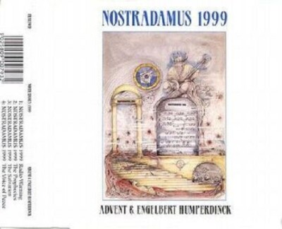 Engelbert ''Nostradamus'' Prophezeiung, Gregorian Chant, Enigma, Maxi CD 1994