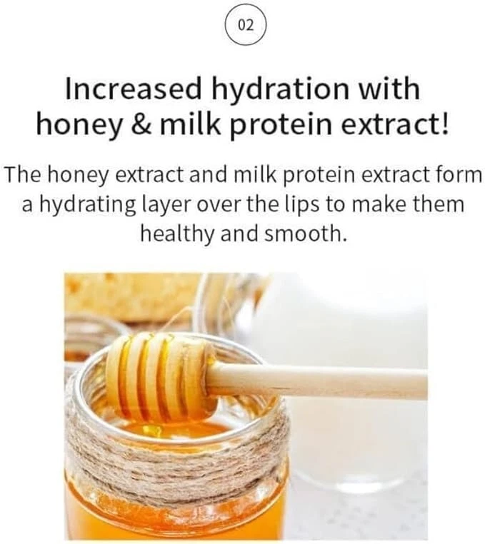 Aceite labial de miel y leche A'PIEU - Aceite labial coreano, humedad duradera, nutritivo Foto 4 de 4