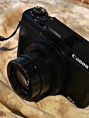 Canon PowerShot G5X Mark II 20.1MP Digital Camera Black w