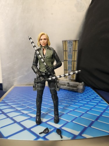 Marvel Legends Black Widow MCU Infinity War CULL Obsidian Wave No BAF lose