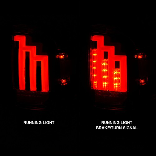 Par de luces traseras LED de humo para camioneta Toyota Tacoma 2016-2023 - Imagen 3 de 12