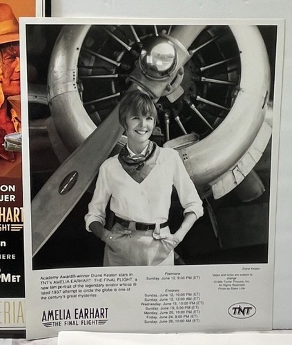 TNT Movie Press Kit Amelia Earhart The Final Flight Rutger Hauer Diane Keaton - Picture 3 of 11
