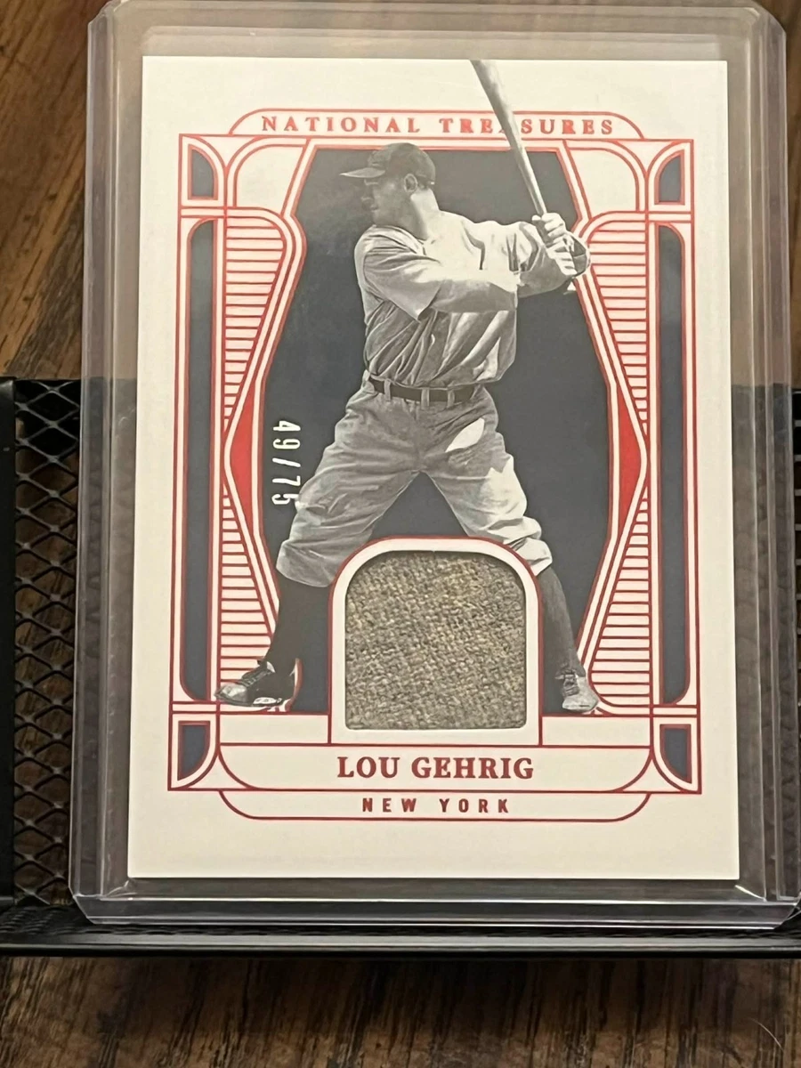 Panini Lou Gehrig Baseball Sports Trading Cards & Accessories