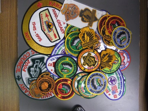 Boy Scout HUGE Collection Camp Karankawa Gulf Coast Council 6670OO