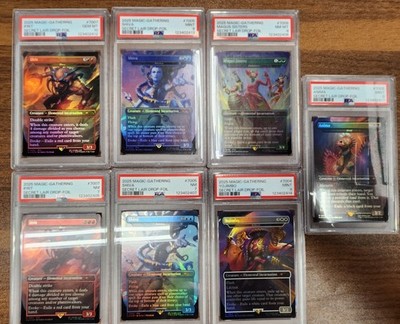 Ifrit Fury PSA Graded 10 MTG Magic Final Fantasy Foil Secret Lair