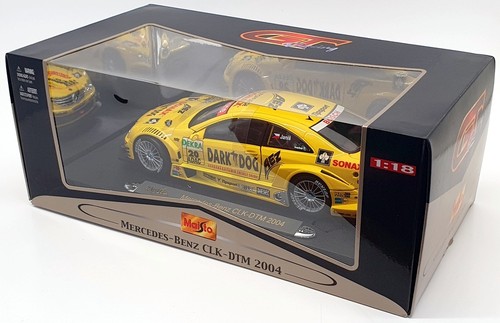Maisto 1/18 Scale 38112 - Mercedes Benz CLK DTM 2004 #20 - Yellow - Picture 5 of 5