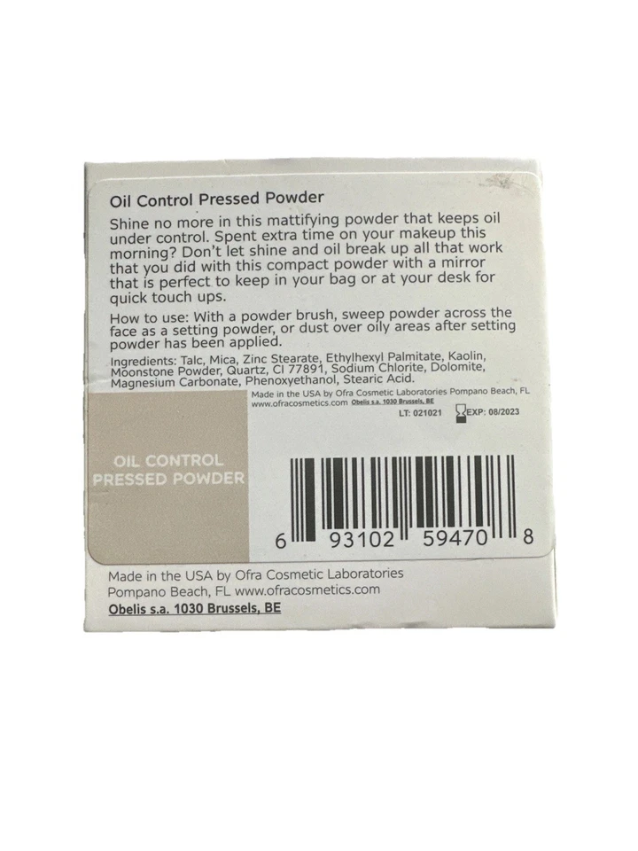 OFRA Oil Control Pressed Powder - 10g FULL SIZE New In Box - Image 2 of 3