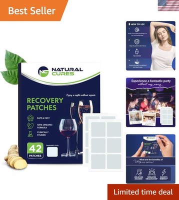 Natural Skin-Friendly Recovery Patches - 42 Transparent Patches for Parties