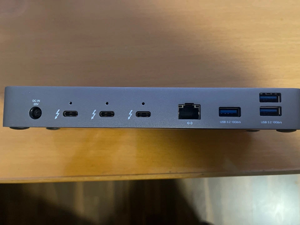 OWC Thunderbolt 4 Dock – Dockingstation, grau/schwarz *Top Zustand* - Bild 4 von 4