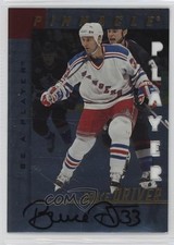 1997-98 Pinnacle Be A Player Die-Cut Auto Bruce Driver #87 Auto 11jd