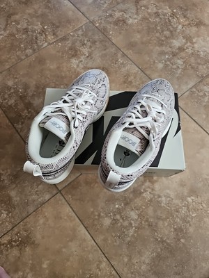 Nike Book 1 Leather Python Snakeskin Design Light Orewood Brown