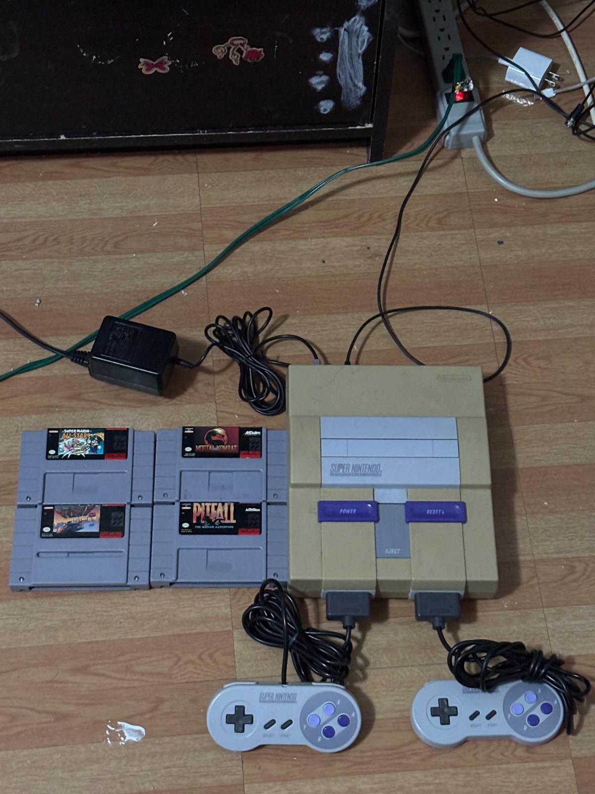 Super Nintendo snes console